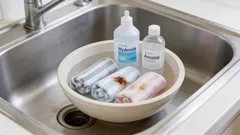 ひどく汚れたキッチンタオルを洗う方法