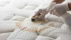マットレスの汚れをドライクリーニングなしで簡単に落とす方法:効果的なライフハック